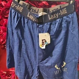 Lazy-Me Mem's NWT Christmas Reindeer Boxer Shorts Size Medium